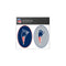 New England Patriots Small Decal Pack